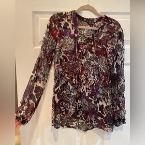 Lucky brand blouse size small